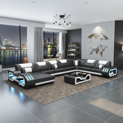 Liederdivan Eckdivan Garnitur Polster U Form Couch Divan Design Eckgarnitur Divanen