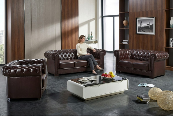 Canapé-Set 321 Sëtzer Set Sofa Polster Canapé Lieder Relax Wunnzëmmer Set