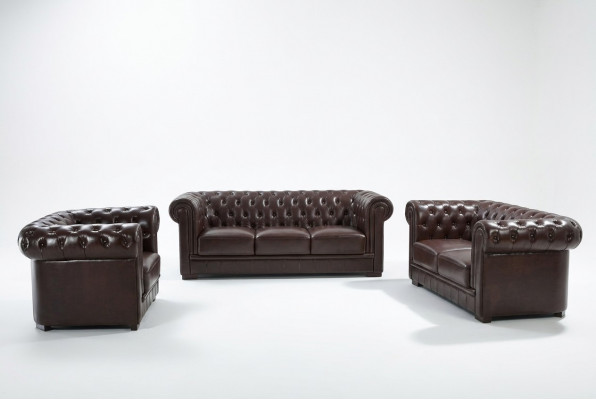 Canapé-Set 321 Sëtzer Set Sofa Polster Canapé Lieder Relax Wunnzëmmer Set