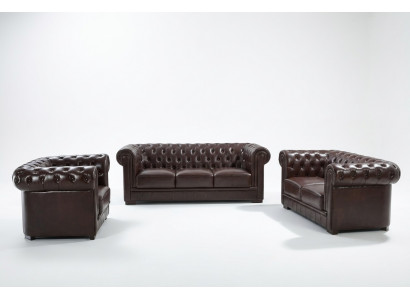 Canapé-Set 321 Sëtzer Set Sofa Polster Canapé Lieder Relax Wunnzëmmer Set