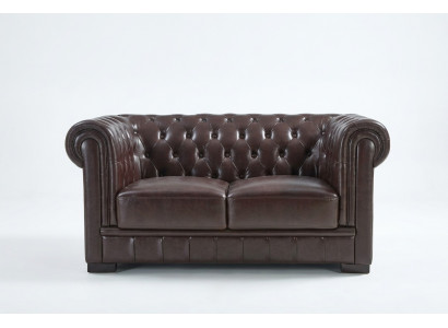 Design Zwëschesëtz Lounge Miwwelen 2-Sëtz Canapé Couch Polster Club Couches Canapéën