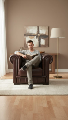 Chesterfield Fotell Fernseh Canapé 1-Sëtzer Sofa Lieder Canapéë Polster