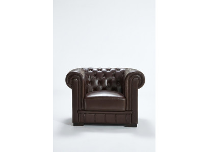 Chesterfield Fotell Fernseh Canapé 1-Sëtzer Sofa Lieder Canapéë Polster