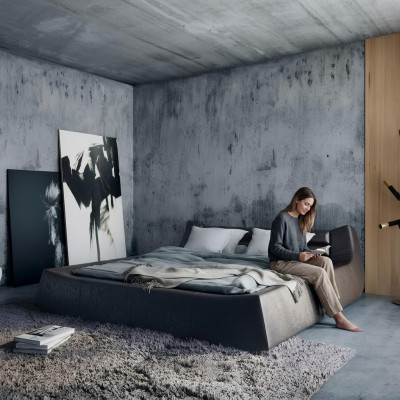 Design Luxus-Duebett Luxuriéist Gepolssert Bett Designbett Lieder Better Fir