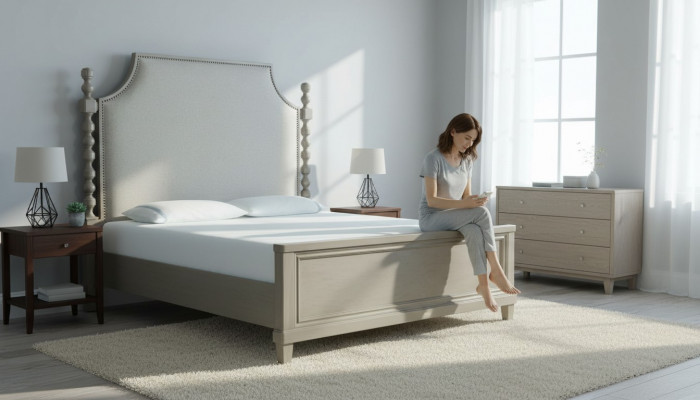 Bett Design Luxus Duebel Hotel Better Schlofzëmmer Holz Neien Landhaus Barock Neien