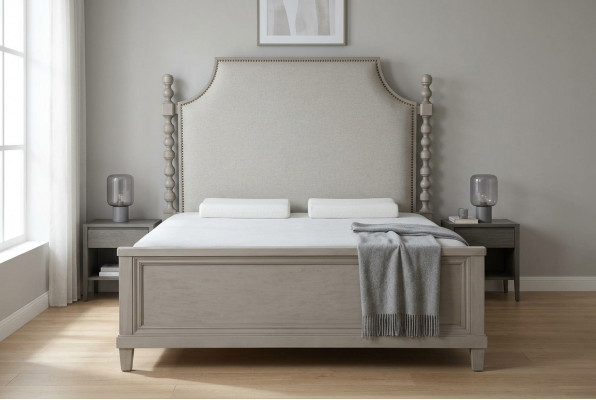 Bett Design Luxus Duebel Hotel Better Schlofzëmmer Holz Neien Landhaus Barock Neien
