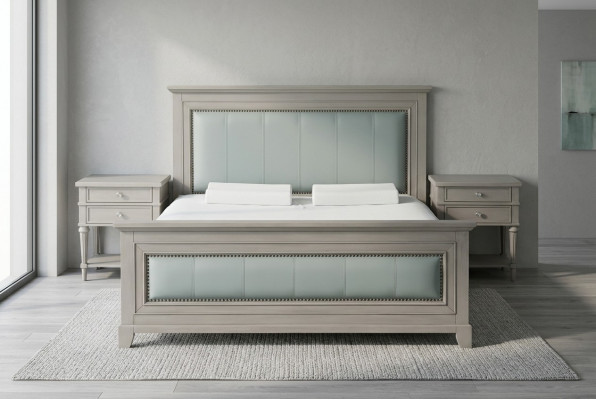 Bett Designer Luxus Hotel Better 180x200cm Schlofzëmmer Holz Duebelbett Barock