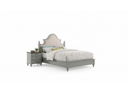 Design Luxus-Schlofkummersett Bett 2x Nuetsdëscher Kommode Garnitur Better Hotel