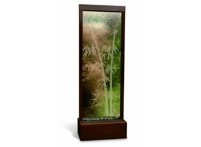 Maueren Waasser Wandpaneel LED Waasserwand Waasserblosen Wand