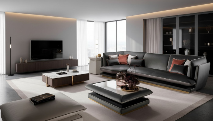 Couchtisch Dësch Couchtischen Textil Dëscher Designer Bäistelltësch arredoclassic