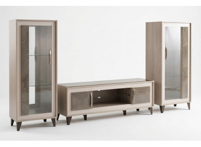 Designer RTV TV Kommod Anrichte Side Low Board Schaf Wunnzëmmer Regal Luxus