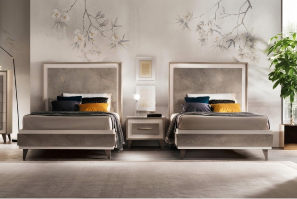 Set Hotel 2x Better Nuetsdësch Design Schlofkummer 3tlg. Miwwelen arredoclassic