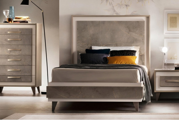 Polsterbett Better Bett Polster Holz Designer Hotel Design arredoclassic 120 cm
