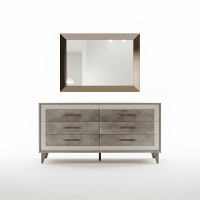 Kommodeschaf Spigel Design Miwwel Miwwel Garderob 2-Stéck Set arredoclassic