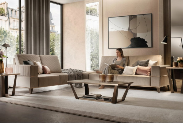 Design Ecksofa Canapé Couch Polster Modern Eck Couchë Eckcanapéen arredoclassic