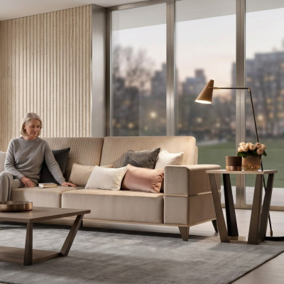 Couchtisch Design Sofa Dësch Kaffisdësch Niewendëscher Wunnzëmmer arredoclassic