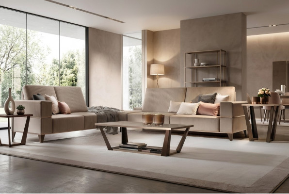 Designer Couchtisch Bäistelltisch Sofa Wunnzëmmer Dësch arredoclassic Dëscher