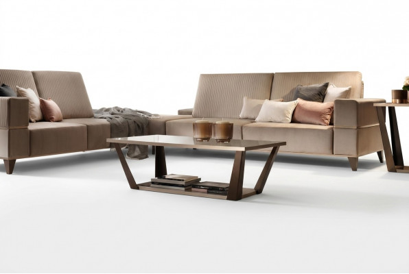 Designer Couchtisch Bäistelltisch Sofa Wunnzëmmer Dësch arredoclassic Dëscher