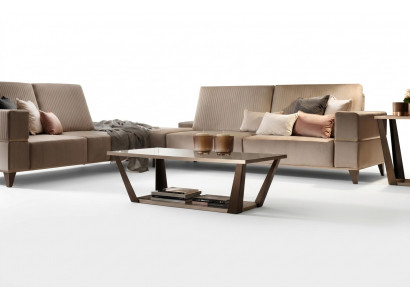 Designer Couchtisch Bäistelltisch Sofa Wunnzëmmer Dësch arredoclassic Dëscher