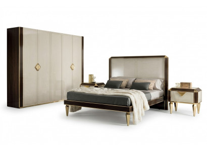 Bett 2x Nuetsdësch 3tlg. Schlofzëmmer Better Luxus 180x200 Zëmmer arredoclassic