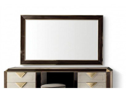 Design Spigel Wandspegill Modern 110x190 Miwwel Holz Kader arredoclassic Nei