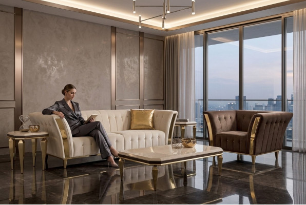 Moderne Sofagarnitur 31-Sëtzer Sofa Couch Polster Garnitur Couchen arredoclassic