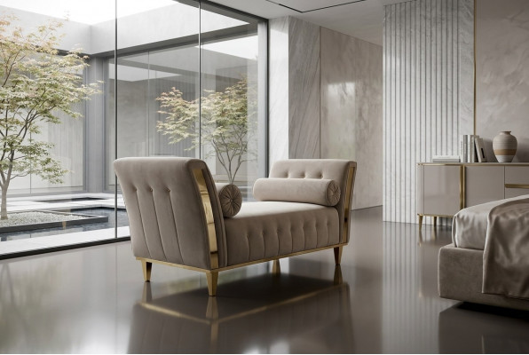 Bänk Hocker Fousshocker Säithocker Ottomane Chaiselongue Sëtzbank Ottoman Nei