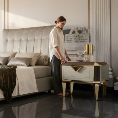 Design Nuecht Dësch Original Dëscher Konsol Niewendësch Schlofzëmmer Luxus Konsolen