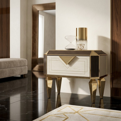 Design Nuecht Dësch Original Dëscher Konsol Niewendësch Schlofzëmmer Luxus Konsolen