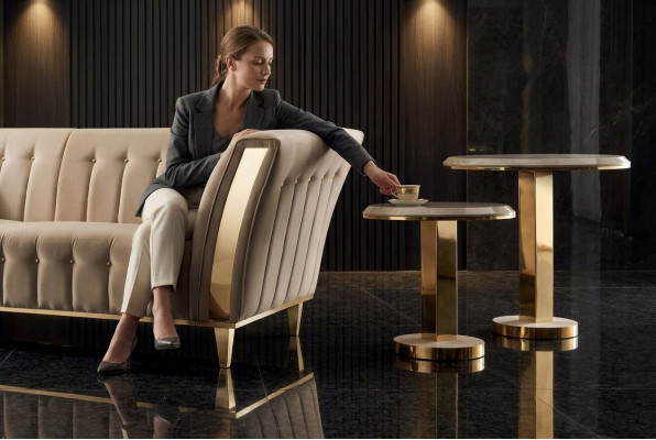 Ronnen Niewentisch Dësch Couchtisch Canapé Wunnzëmmer Design Dëscher Ronnen Miwwelen