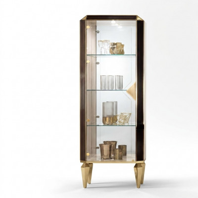 Schaf Vitrin Vitrinenschaf Vitrineschief Stilliefer Holz Credenz arredoclassic
