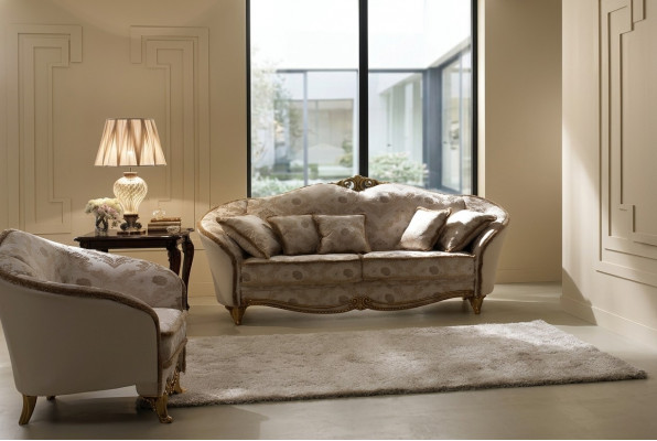 Sofagarnitur 3+1 Sëtzer Klassesch Wunnlandschaft Couches Sofas Polster Sofa