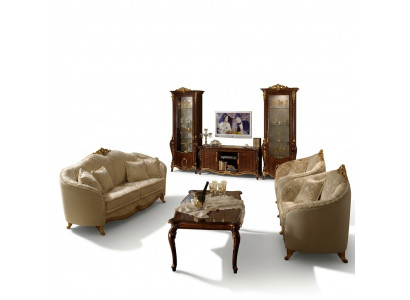 Sofagarnitur 3+1+1 Sëtzer Canapé Garnitur Sofas Canapé Design arredoclassic nei