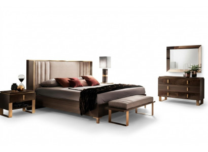Bett Këssen Design Duebel Better Hotel Schlofzëmmer 180x200cm arredoclassic
