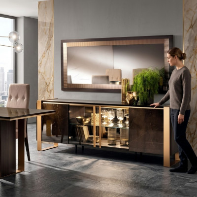 Kommod Sideboard Kommoden Sideboards Wunnzëmmer Barock Anrichter Spigel Nei