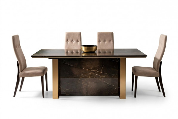 Iessdësch Dësch Grupp Iesszëmmer Wunnzëmmer Garnitur Holz Design Dëscher 200x100cm