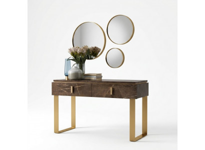 Konsolendësch Design Holz Dësch Konsol Konsolendëscher Schminkdësch Sideboard