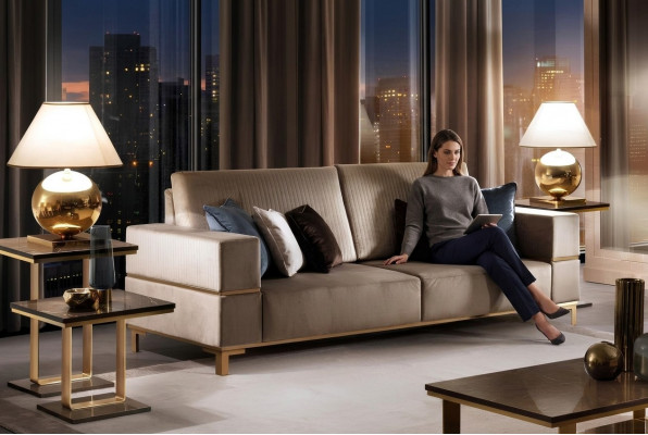 Niewentdësch Dëscher Design Holz Miwwele Kaffisdësch Dësch Barock Neit arredoclassic