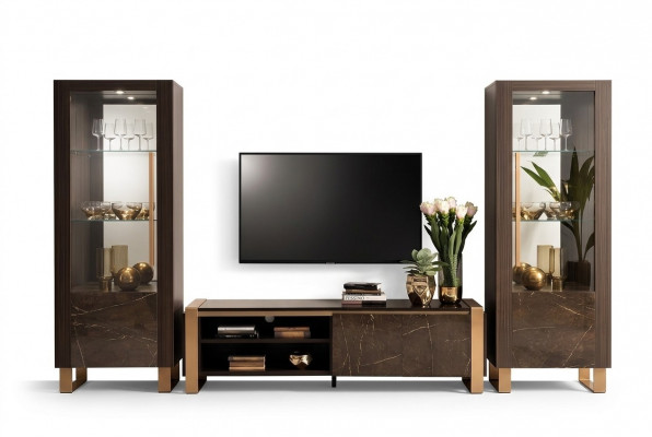 Designer rtv tv Kommod Anrichte Schaf Zëmmer Regal Luxus Wunnen