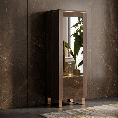 Vitrine Holzschaf Klassesch Vitrinen Holzschief Design Wunnzëmmer Miwwelen