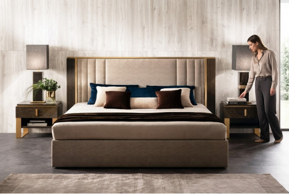 Bett 2x Nuetsschaf Design Schlofschamers 3tlg. Klassesch Luxus Better Set Miwwelen