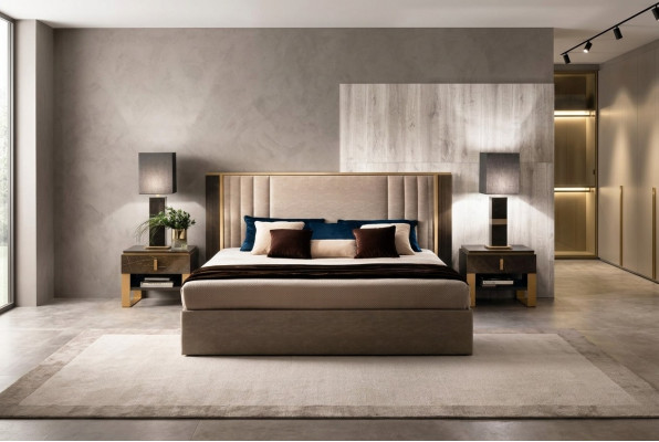 Bett 2x Nuetsschaf Design Schlofschamers 3tlg. Klassesch Luxus Better Set Miwwelen