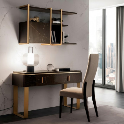 Designer Miwwelen Schreifdësch Mauerregal an Stull nei Miwwelen italienesch Miwwelen