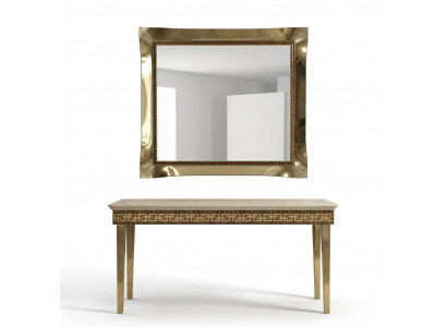 Spigel Wandspeguel Barock Rokoko Dieler Wunnzëmmer Buedzëmmer Holz Glas Design