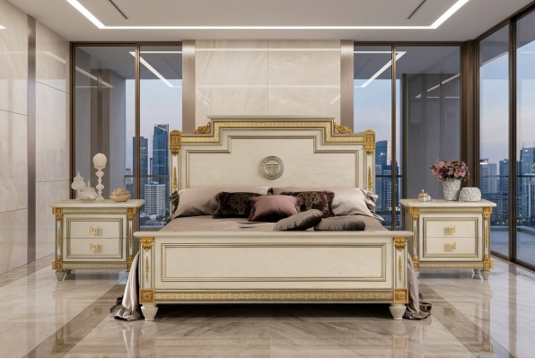Italienesch Miwwelen Bett Better Holzbett Massivholz Duebelbett Nei arredoclassic