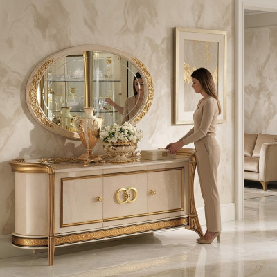 Sideboard + Spigel Sideboard Schlofkummer Kommode Barock Rokoko arredoclassic nei