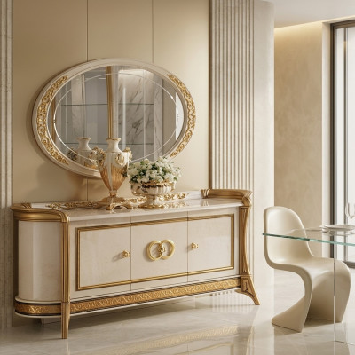Sideboard + Spigel Sideboard Schlofkummer Kommode Barock Rokoko arredoclassic nei