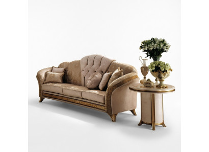 Klassesche Luxus Designer Couchtisch Sofa Wunnzëmmer Dësch Bäistelldëscher Holz