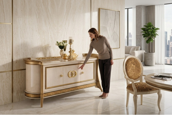 Designer Kommodenschaf Kommode Anrichte Kommoden Regal Holz Schaf Italien Nei