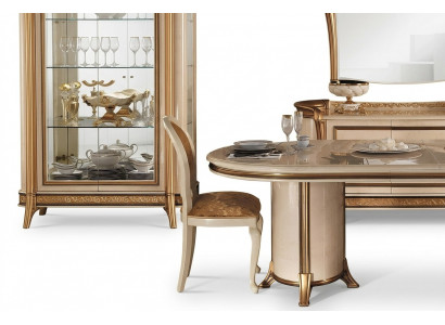 Sëtz Still 1x Iesszëmmer Lounge Gepolsterte Still arredoclassic Fernseh Fauteuil